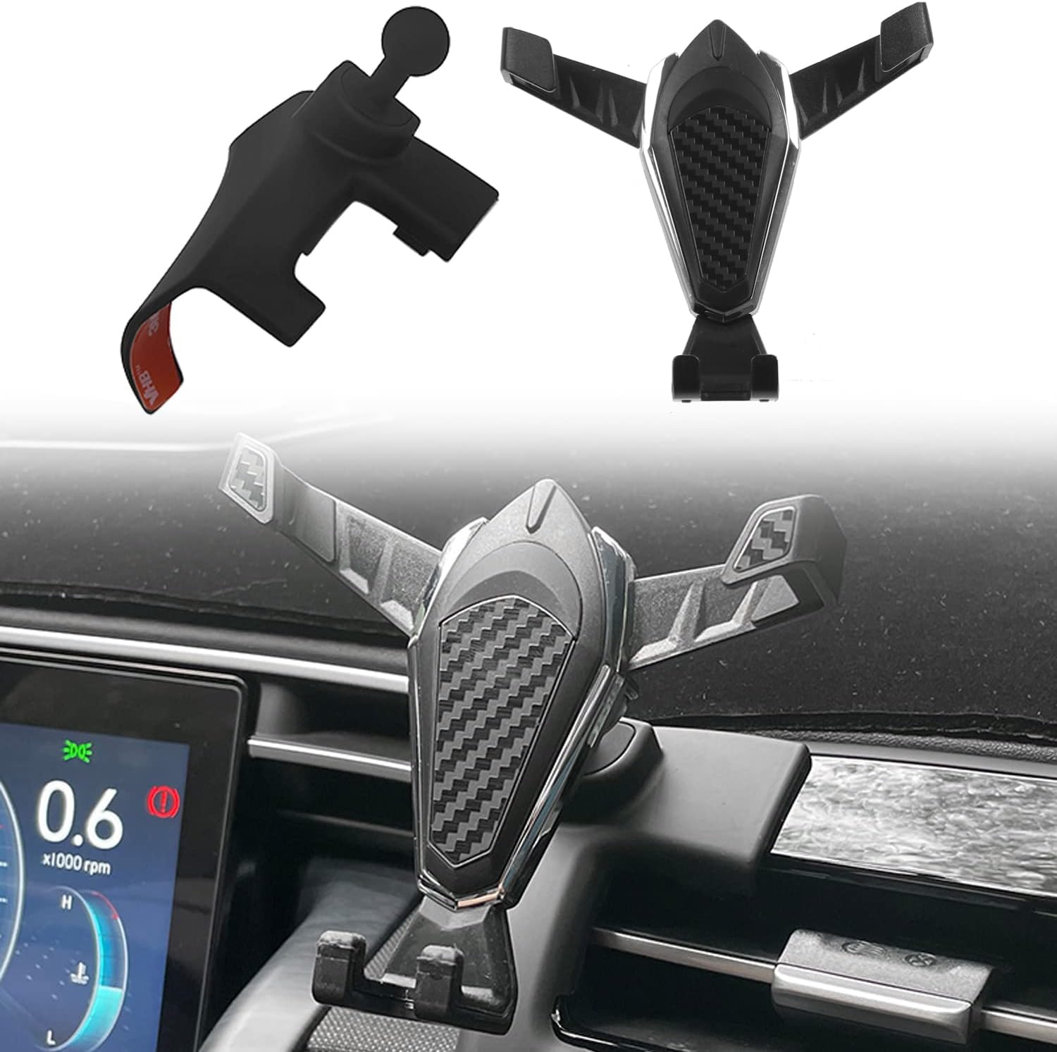 CTH for Hyundai Tucson 2022-2024 Dashboard Center Air Vent Outlet A/C Mount Cell Phone Holder Stand Phone Cradles Compatible with Most Smartphones Accessories CTH for Hyundai Tucson 2022-2024 Dashboard Center Air Vent Outlet A/C Mount Cell Phone Holder Stand Phone Cradles Compatible with Most Smartphones Accessories