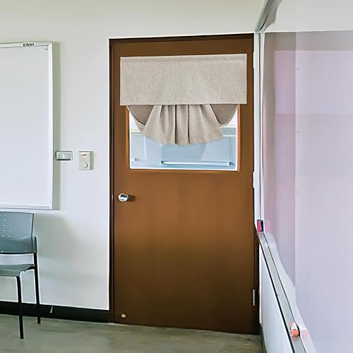 Miniatura 136 de RYB HOME Cortinas de oscurecimiento de habitación para puerta francesa, cortinas de ventana para puertas de vidrio, aislamiento térmico, cortina