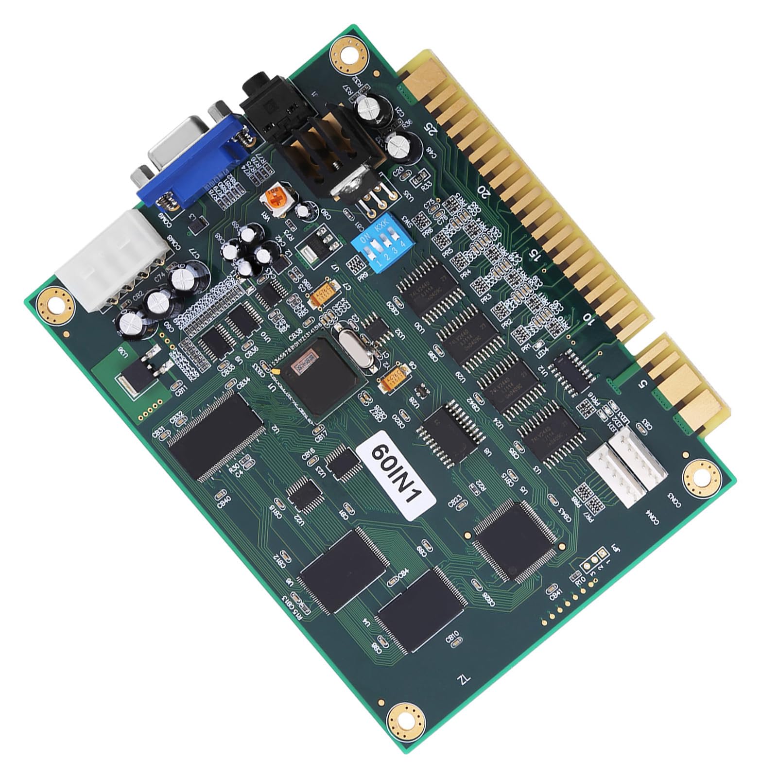 aqxreight Klasyczna Płytka Drukowana Multicade 60 w 1 z Wyjściem CGA VGA Uniwersalne Złącze do Automatu do Gier Arkadowych Pionowe Szafki Koktajlowe
