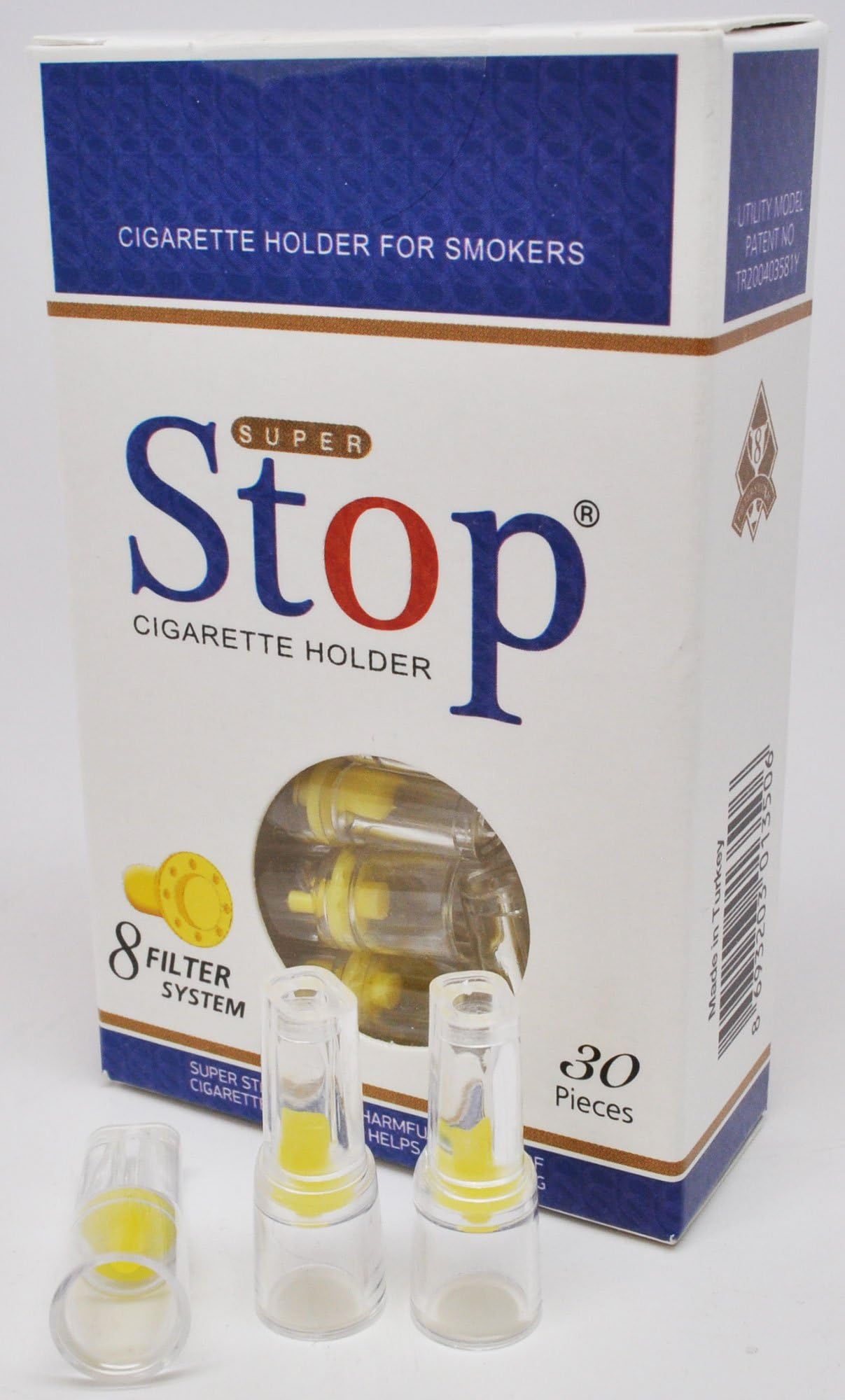 Super Stop Blue 8 Hole Filter System, Pack of 10