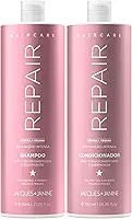 Jacque Janine Kit Shampoo E Condicionador Reparação Intensa 800Ml