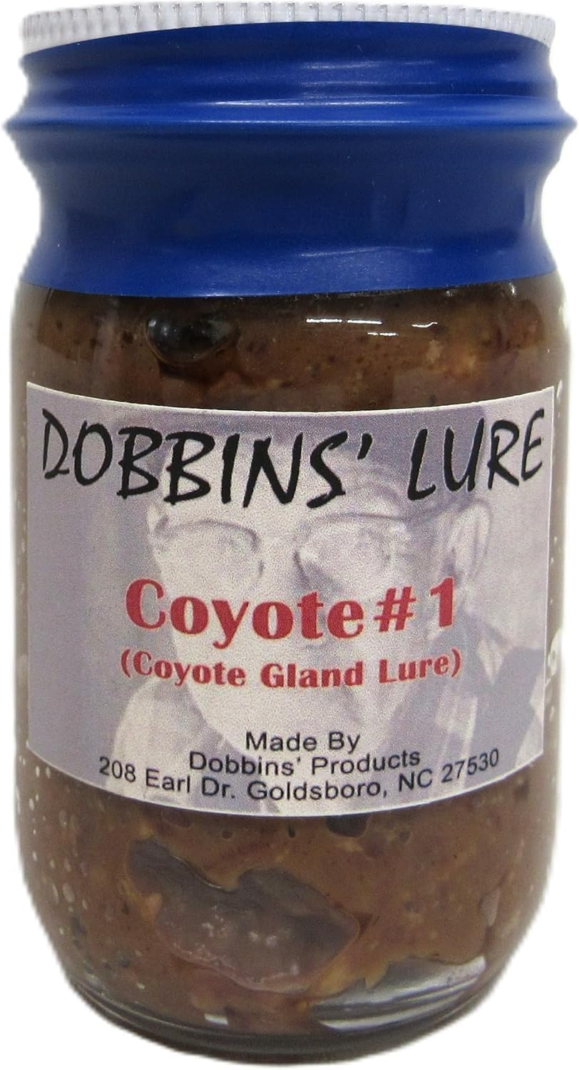 Coyote #1 - Coyote Gland Lure - Dobbins Lures 4 Ounce Jar