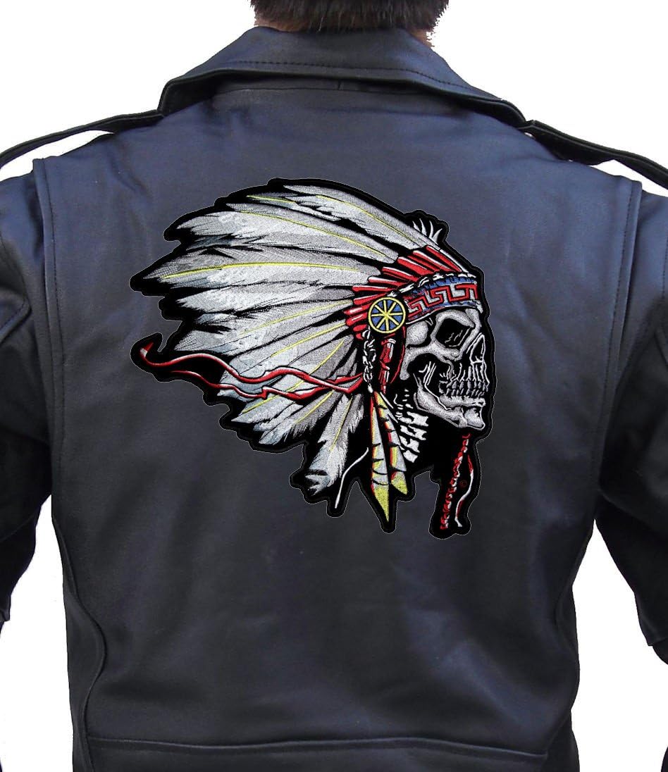 supreme skull leather jacket