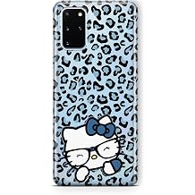 Samsung Galaxy S20 Plus ile Uyumlu Kitty Desenli  effaf Telefon K l f