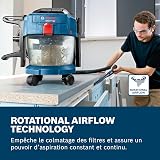 Bosch Professional 18V System aspirateur industriel GAS 18V-10 L (avec flexible de 1,6 m, 3 tubes prolongateurs) - 3
