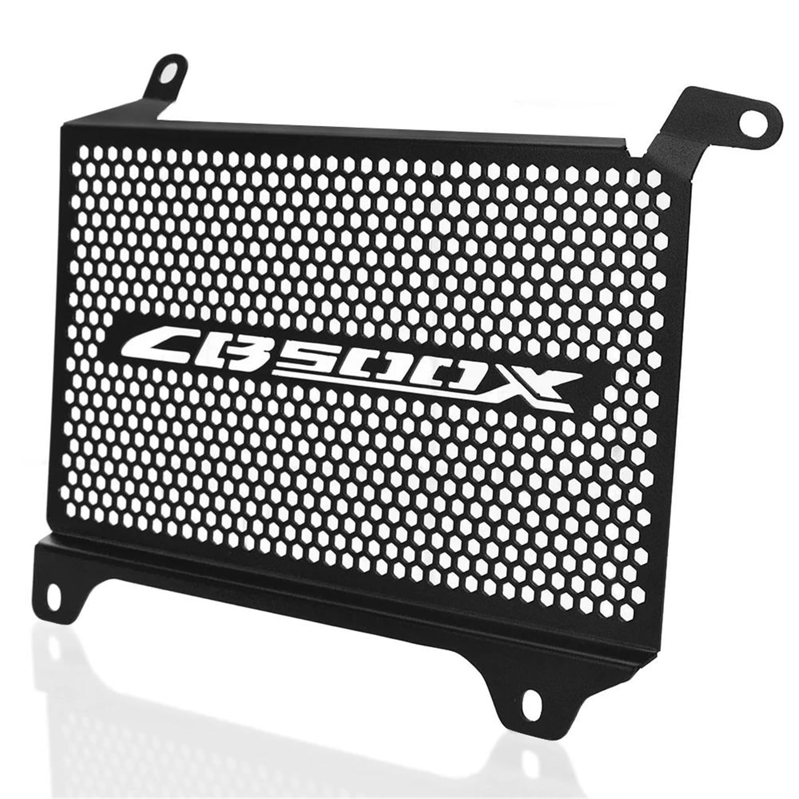 Ochrona chłodnicy motocyklowej Osłona Chłodnicy Motocykla CNC Z Aluminium Osłona Ochronna Do HONDA CB500X CB500 CB 500X 2019-2024 Kratki motocyklowe(BLACK B LOGO)