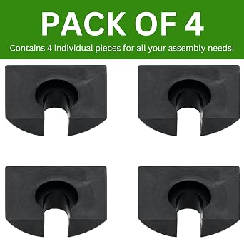 Spare Hardware Parts Bed Frame Crescent Nut HEMNES (Replacement for IKEA Part #102335) (Pack of 4)