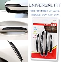 Vista 7 de Protector de borde de puerta de automóvil, 4 unidades, anticolisión, anticolisión, antiarañazos, protector de entrada de puerta lateral, accesorios