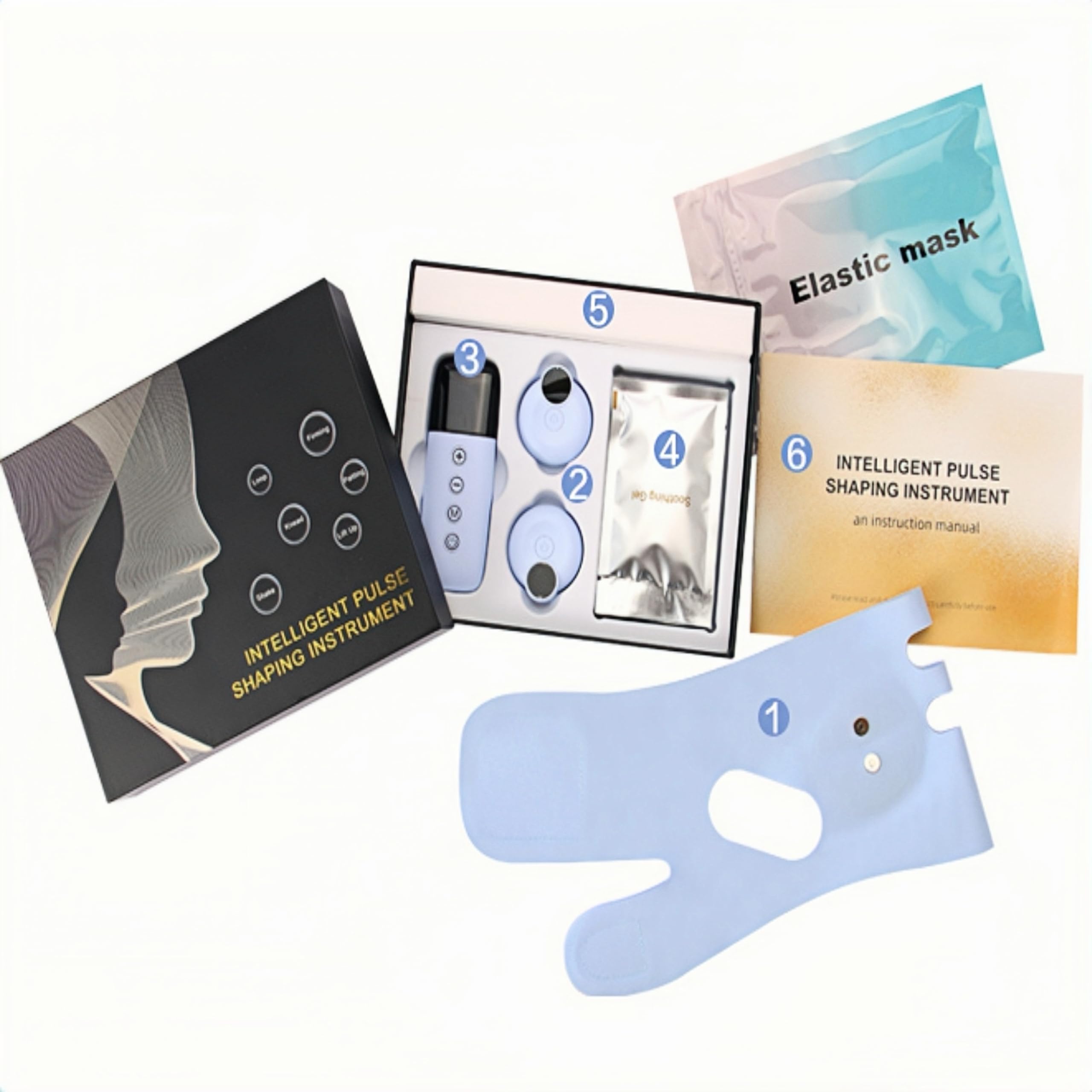 V-Shaped Face Machine Electric Facial Contouring and Lifting Device