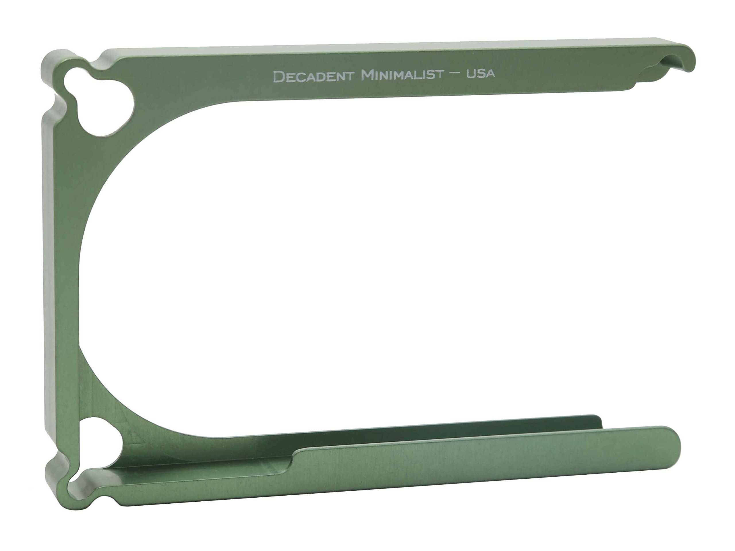 Men's DM1 Aluminum Wallet (8-Card, Green)