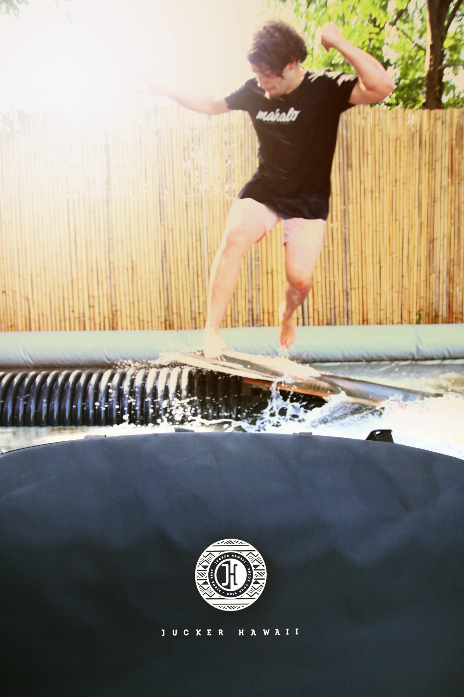 JUCKER Hawaii Skimboard HPL, scorrevolezza professionale, superficie antiscivolo
