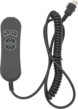 4 Button 5 Pin Recliner Remote Controller with USB & Backlit Replacement Handset Handwand Controller for Lift Chair