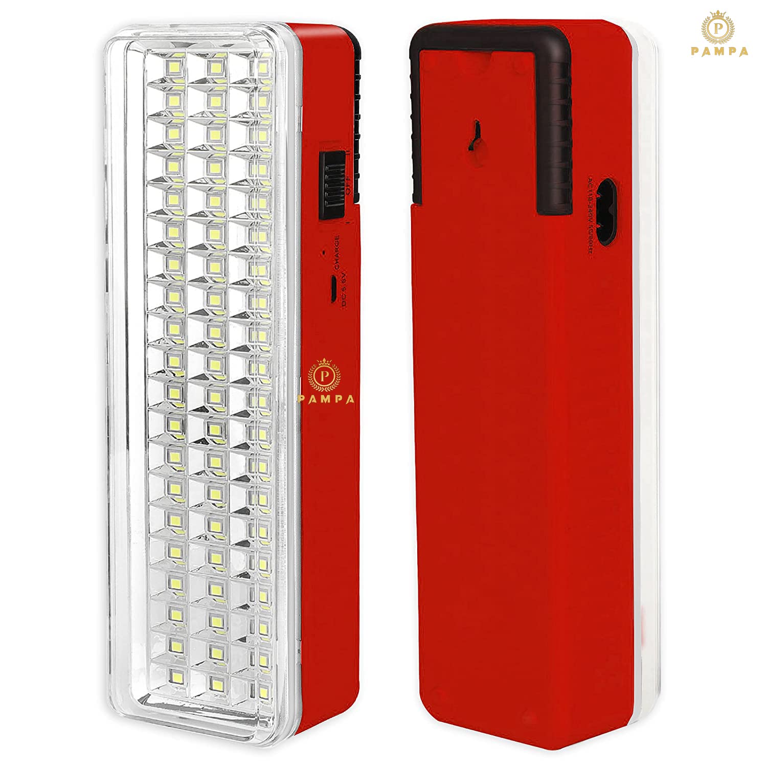 See full amazon price history chart for PAMPA 60 Hi-Bright SMD LED Rechargeable Emergency Light Lantern for Home/Study/Indoor/Office. (Red) PAMPA 60 Hi-Bright SMD LED Rechargeable Emergency Light Lantern for Home/Study/Indoor/Office. (Red) (B0BMLTWW1C) Amazon Price History, Amazon Price Tracker