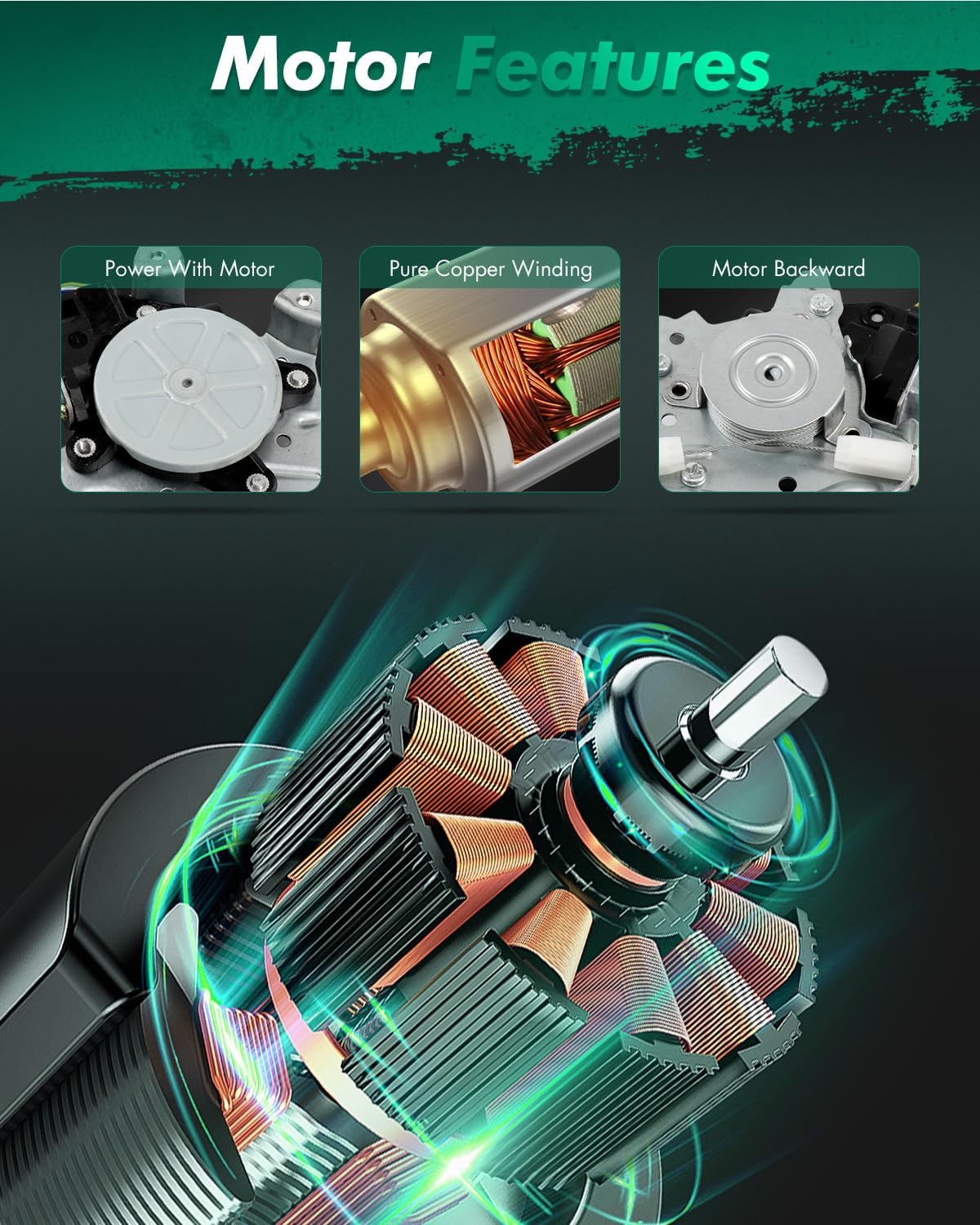 SCITOO 751-211 80721EE00D Front Driver Side Window Regulator W/Motor Compatible for Nissan Tiida 2007-2013 for Nissan Versa 2007-2013