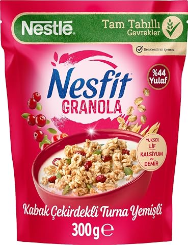 Nestle Nesfit Kabak Çekirdekli ve Turna Yemişli Granola 300g