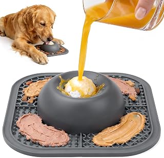 PetsHome Slow Feeder Dog Bowl & Lick Mat - rated 4.8 stars from 5 reviews