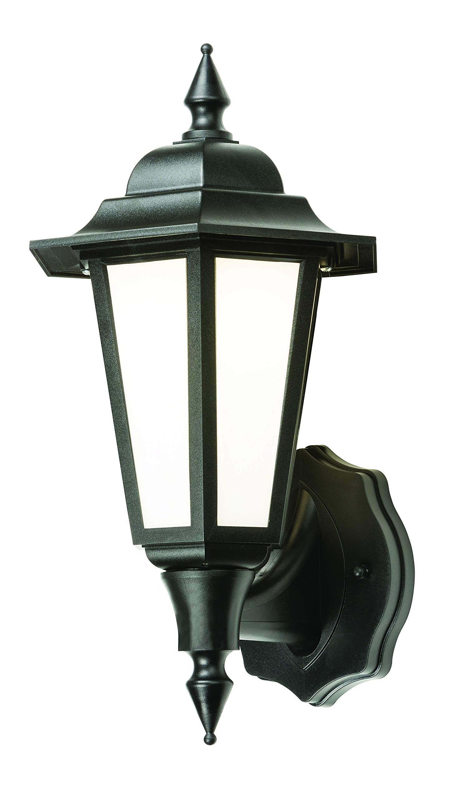 Netlighting LED Wall Lantern 230V IP54 8W Black Cool White 4000K - Polycarbonate