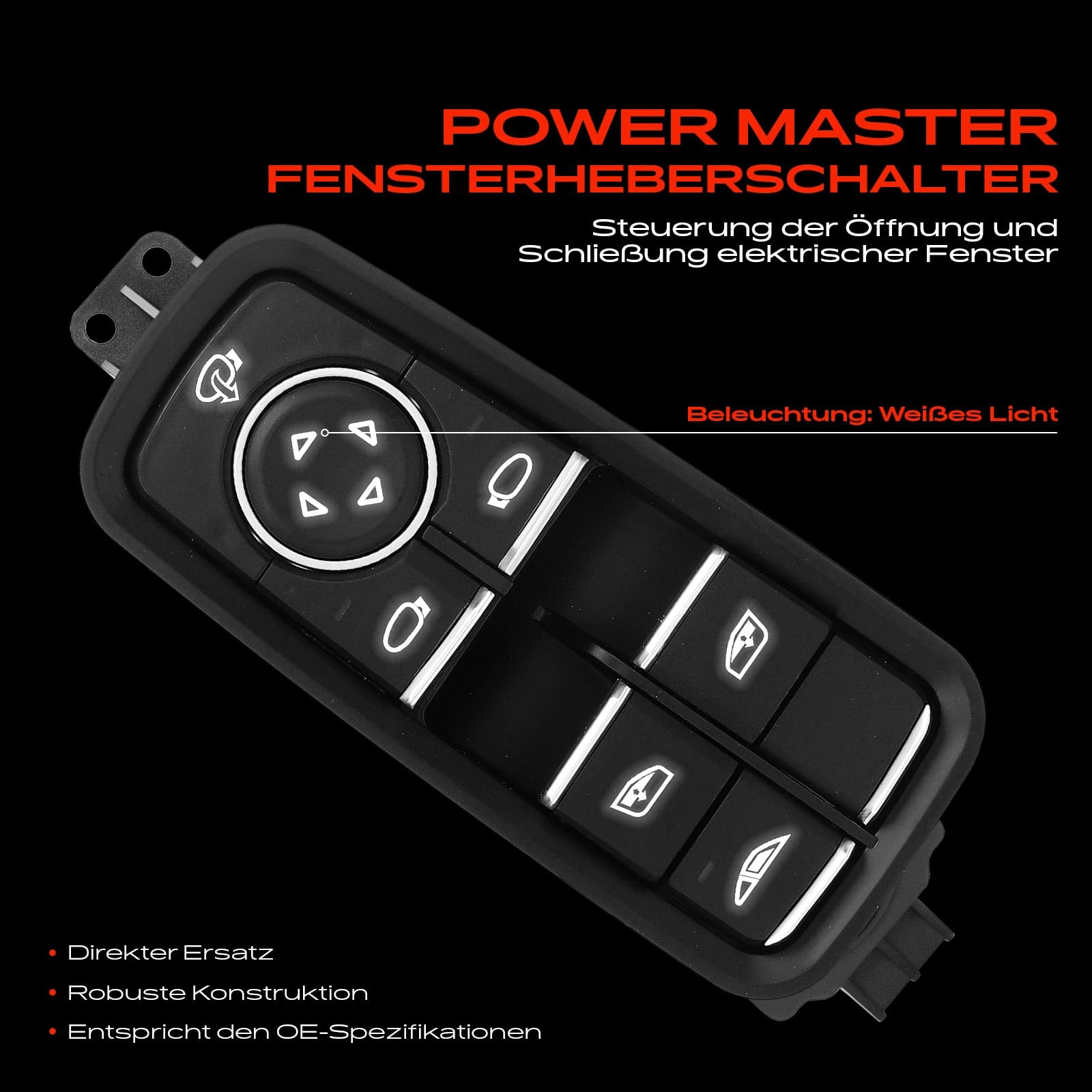 Frankberg Fensterheberschalter Vorne Links 99161315702DML