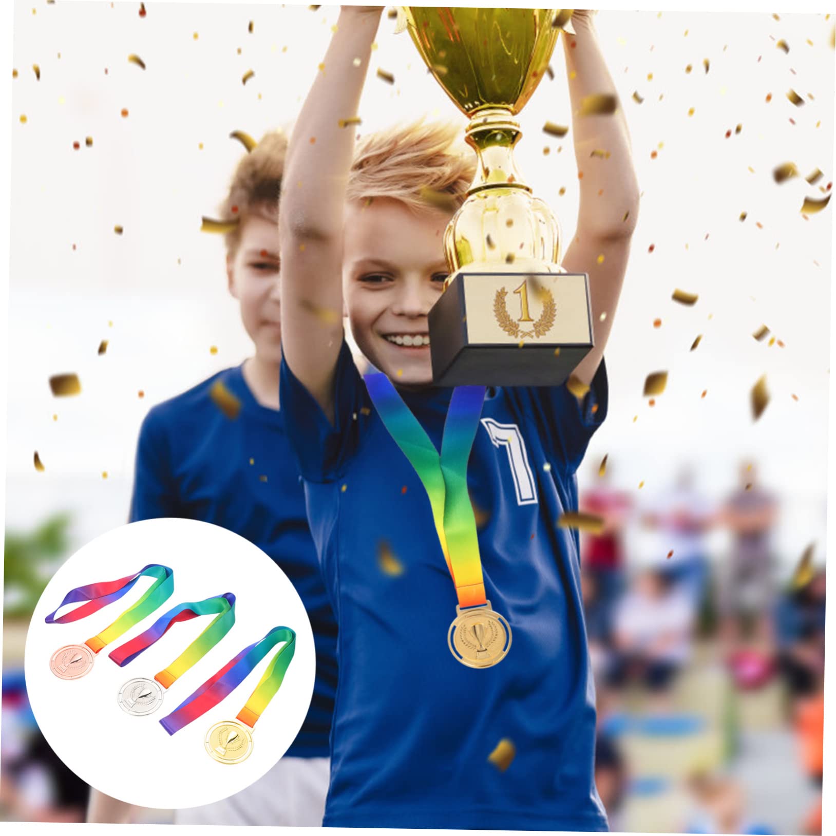 TOYANDONA Teiliges Medaillen Für Wettbewerbe Goldene Silberne Und Bronzene Auszeichnungen Für Sportveranstaltungen Und Schulpreise