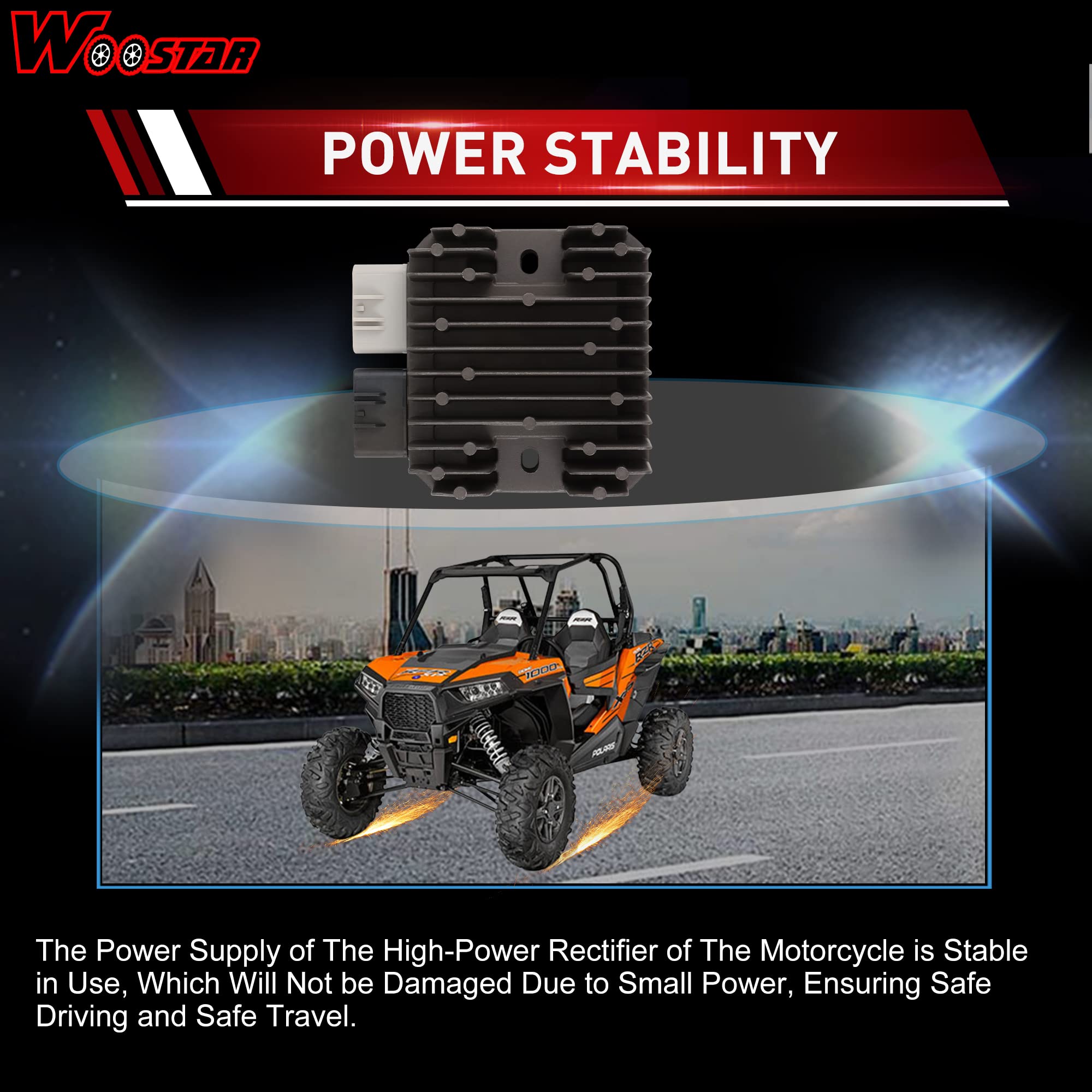 ATV UTV Gelijkrichter Spanningsregelaar Vervangt Onderdeel Geschikt Voor Polaris Rzr 900rzr 1000sportsman ATV UTV Gelijkrichter Spanningsregelaar Vervangt Onderdeel Geschikt Voor Polaris Rzr 900rzr 1000sportsman