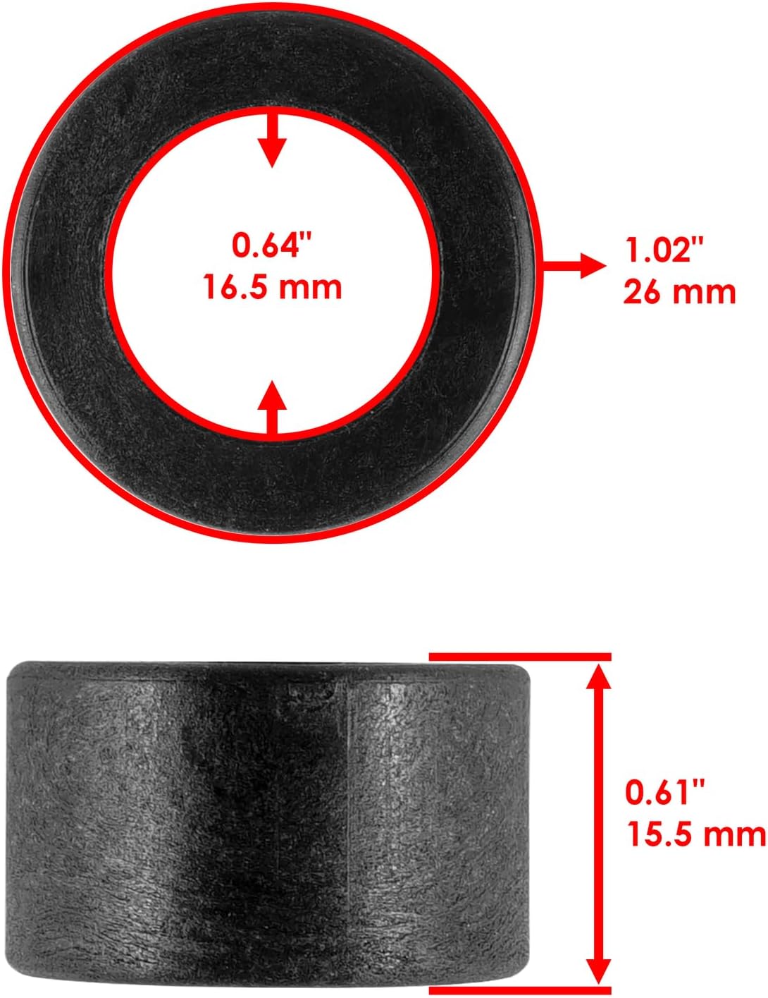 Replacement For 5139966 5452233 1543611 7547333 Front Control Arm Bushing Kit For Polaris Mod-C26C-29787