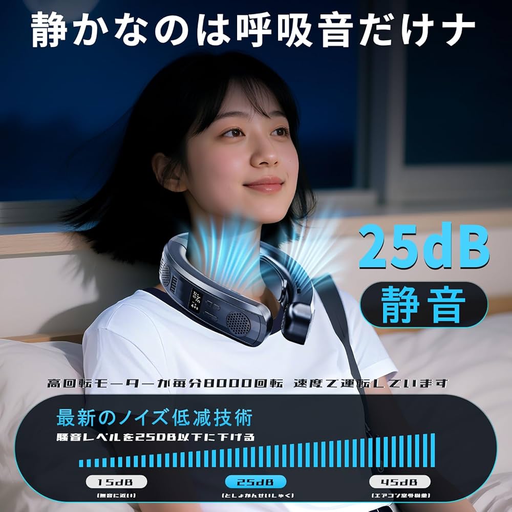 【最終値段値下げ7000円⇦参考価格15990円】ネッククーラー熱中症対策に最適 Amazon | 【2025 最強進化】Kudar ネッククーラー 3段冷却 3秒