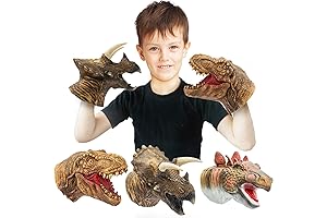 Yolococa Dinosaur Hand Puppets: Unleash Prehistoric Fun for Kids