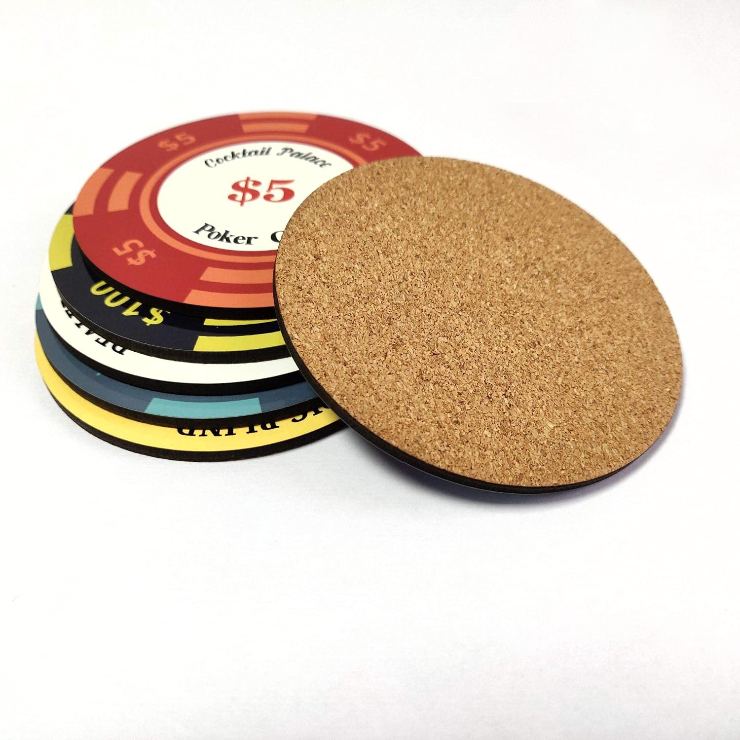 Set Mit 4 Untersetzern Aus Gewachstem Holz – 9x9 Cm | Natürliches Holz, Schützt Oberflächen