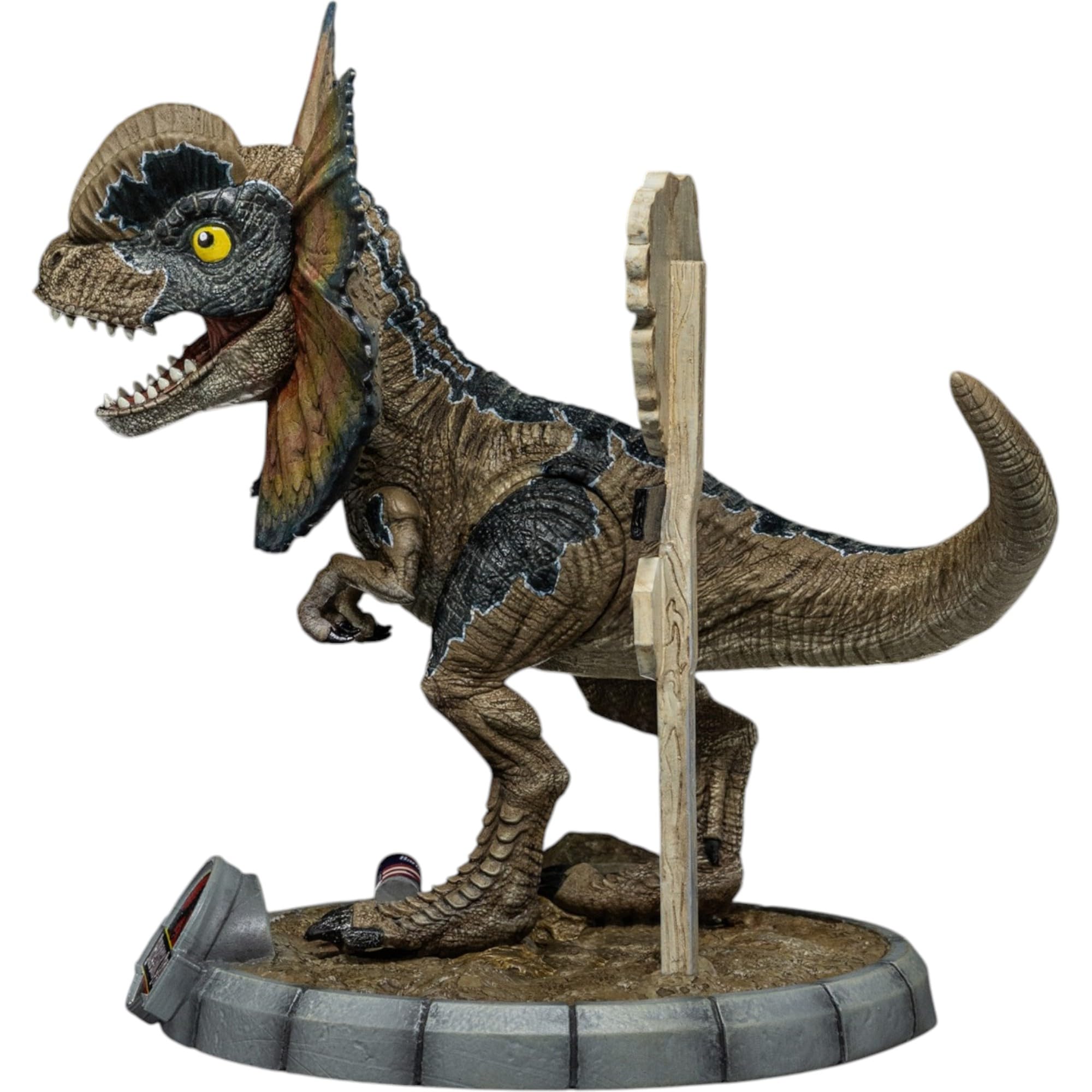 Iron Studios Mini-Statue, Dilophosaurus, Jurassic Park, 15,3 cm