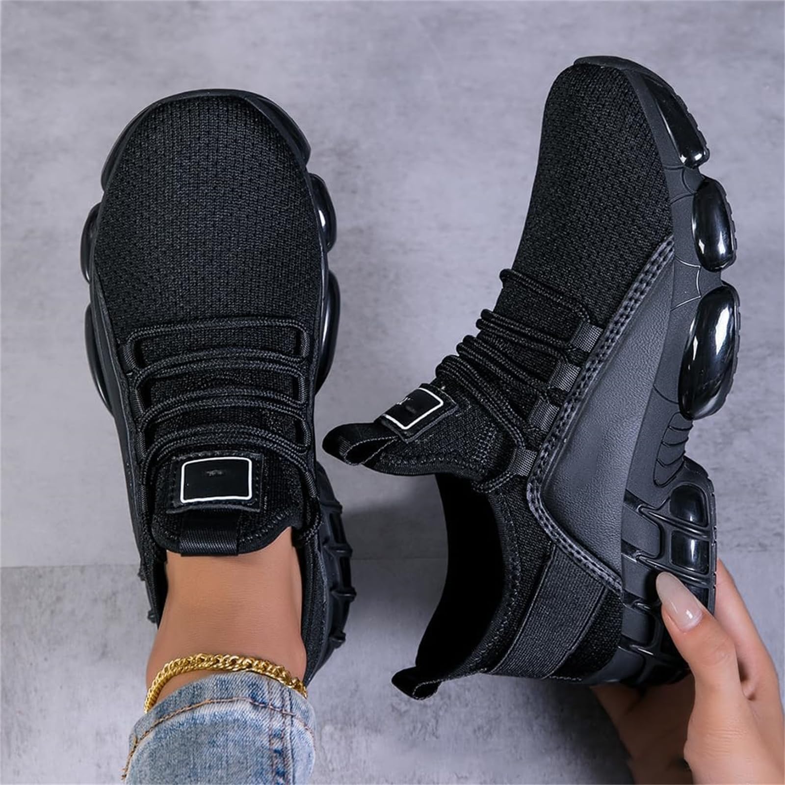 Minfit, buty Minfit/Tryminfit, męskie, lekkie, oddychające, niskie buty do biegania, siatkowe, antypoślizgowe, ortopedyczne trampki