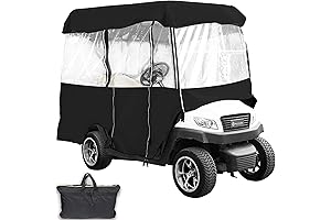 happybuy Golf Cart Enclosure, 86'' 4-Person Golf Cart Cover for EZ GO,...