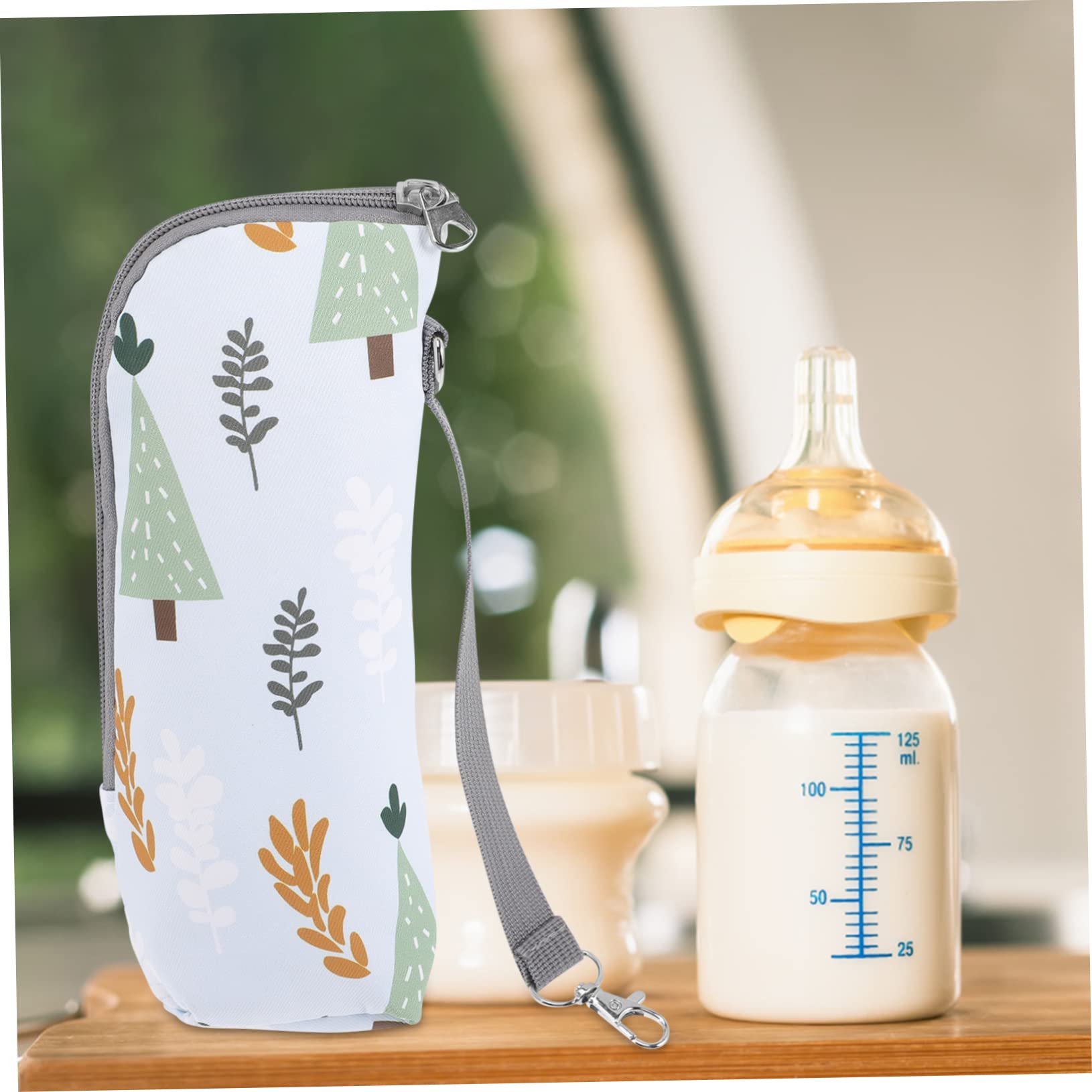 VICASKY 4pezzi Borsa Termica Per Bottiglie Di Latte Sacchetto Isolante Portatile Per Viaggi Accessori Per Passeggini Mantiene La Temperatura Ore Design Pratico e Facile Da Usare