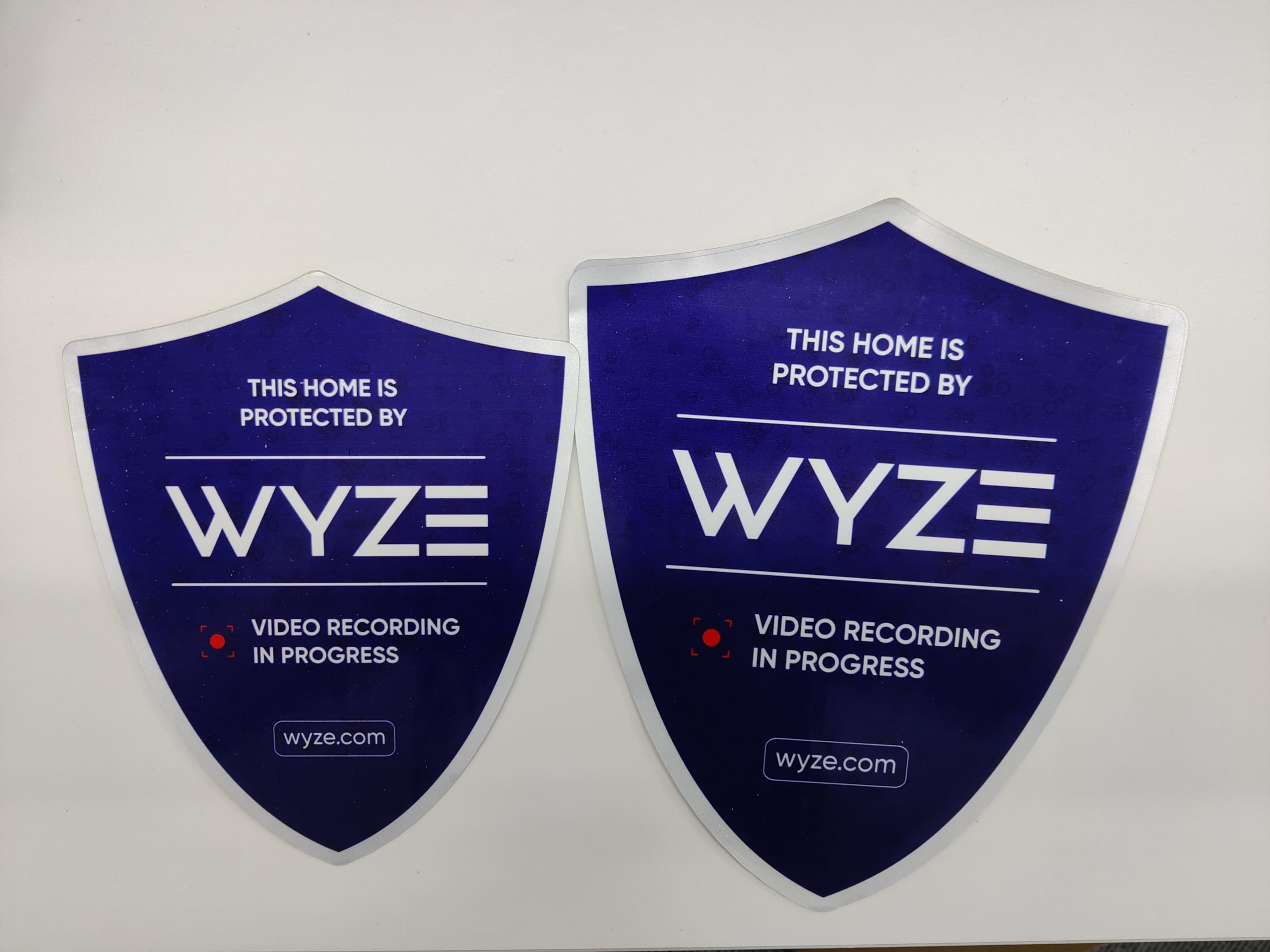 WyzeCam Security Alarm Outdoor UV Waterproof Window Stickers