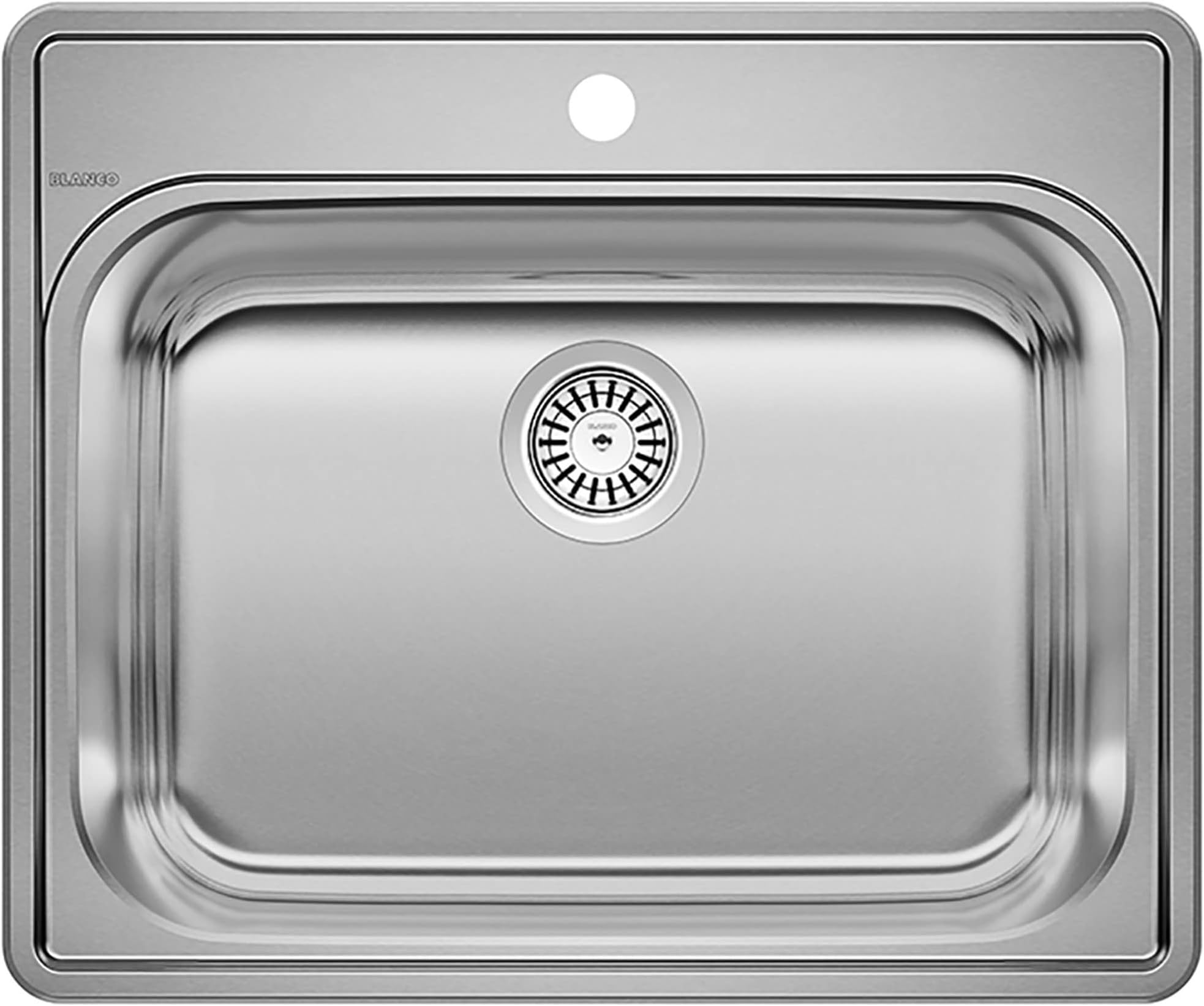 Stainless Steel 441078 ESSENTIAL Drop-In Utility Laundry Sink, 25" X 22"