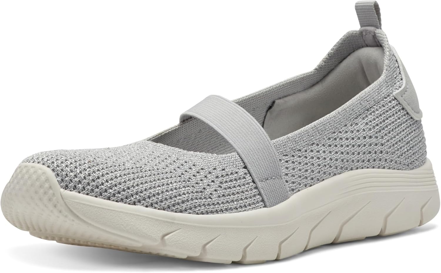 Easy Spirit レディース カジュアル, シルバー, 23.5 cm W