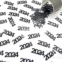 Vista 2 de Confetti Year 2024 Negro, Azul Royal Combo - 2 bolsas de media onza (1 oz)