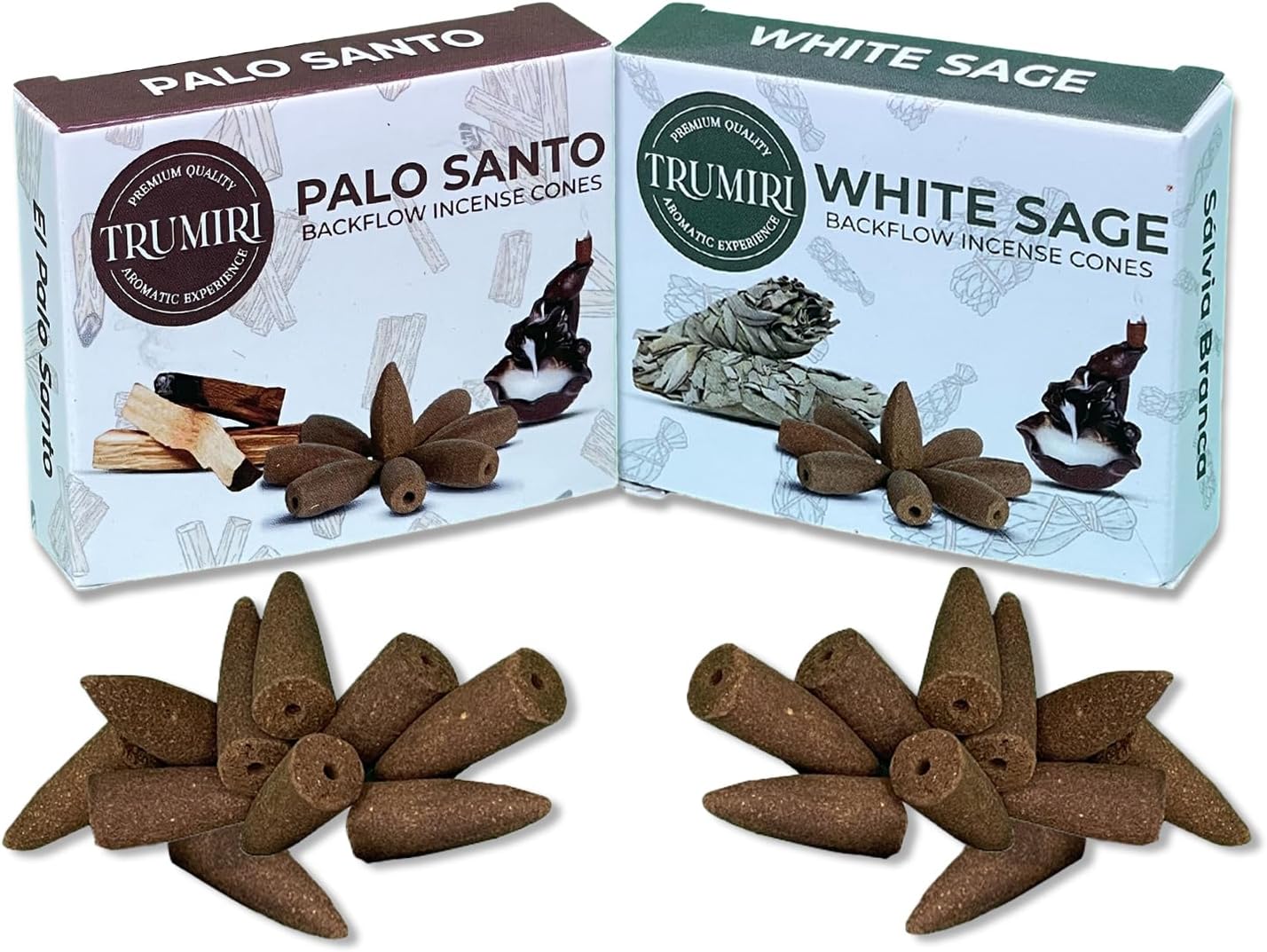 Backflow Incense Cones Combo Pack of 20 Incense Cones