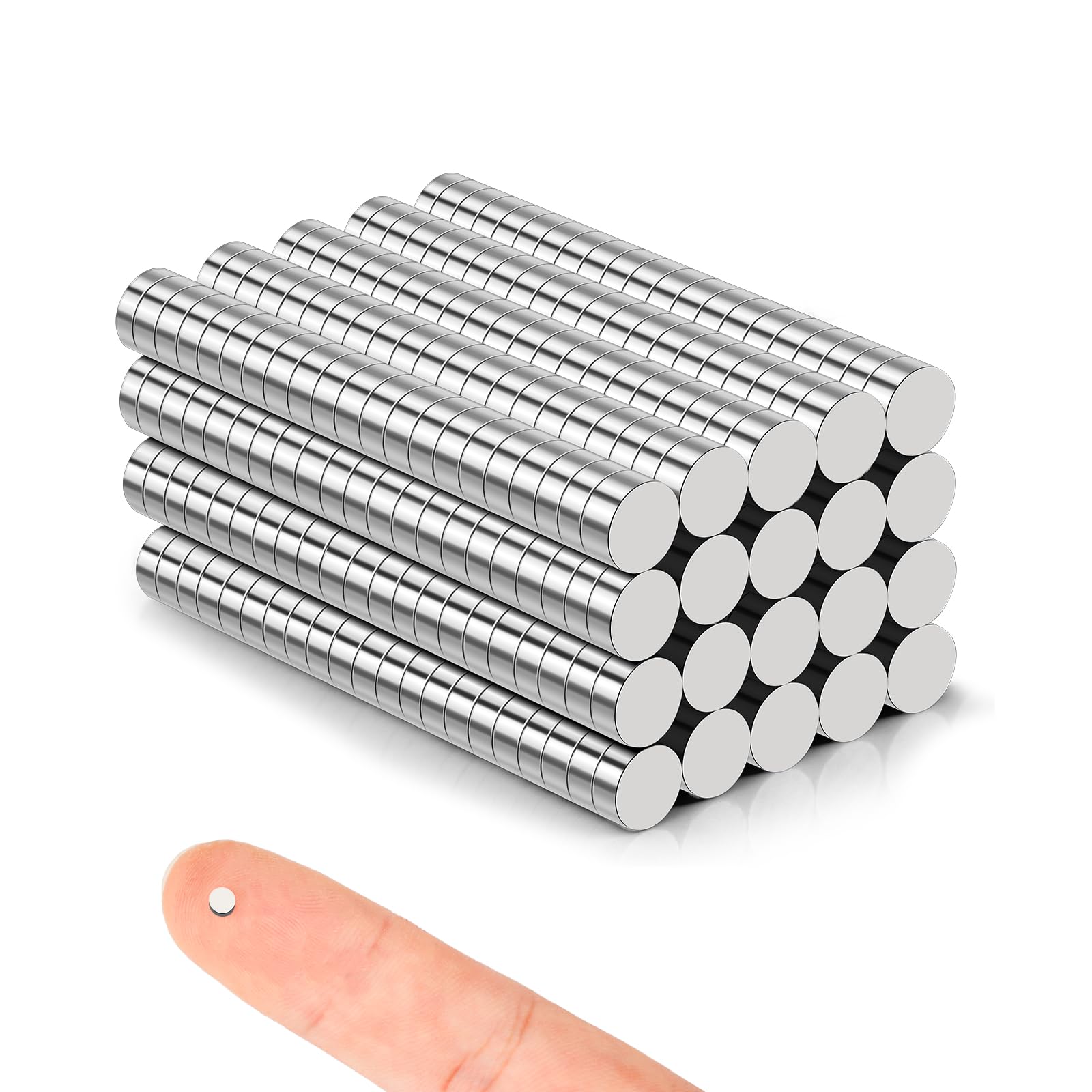 BEST CHOICE MAGNETS 240 Pack Small Magnets, 5x2mm Refrigerator Magnets — Amazon image 19