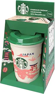 スターバックス オリガミ with リユーザブル カップ ジャパン エクスクルーシブ ハウス ブレンド | コーヒー,ドリップコーヒー,粉,ブラックコーヒー,アイスコーヒー,レギュラーコーヒー