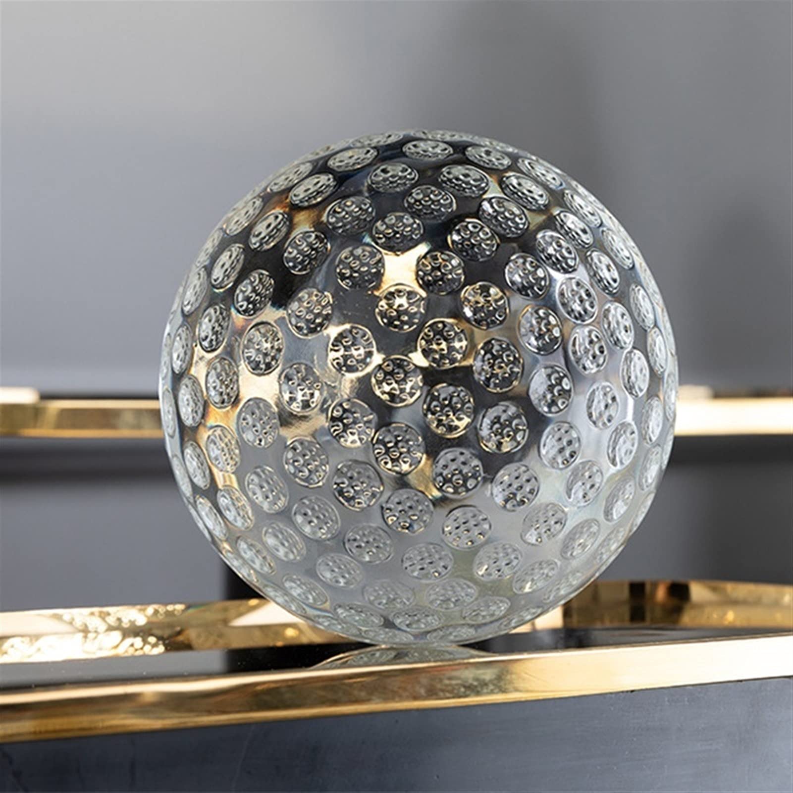 Boule de cristal avec sac cadeau de Noël créatif pour décoration de maison originale