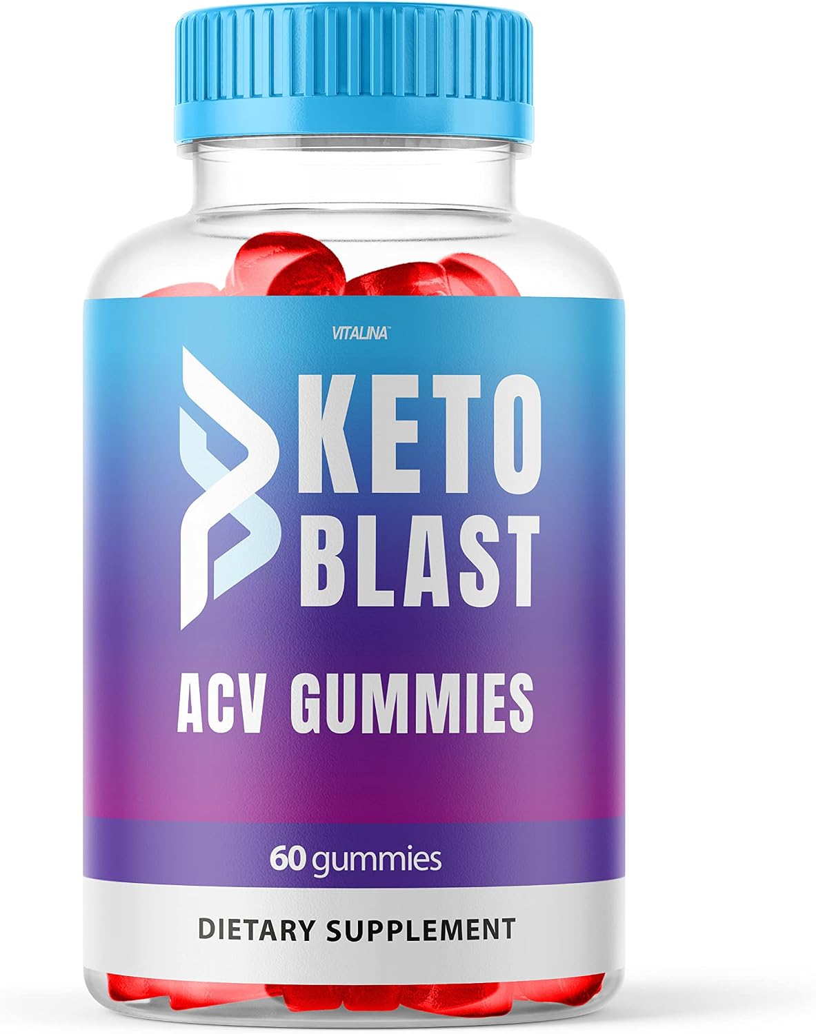 (1Pack) Keto Blast Gummies, ACV Gummies KetoBlast Original Advanced and Improved Formula, Keto Blasts Gummy Bears, Reviews, 1 Month Supply