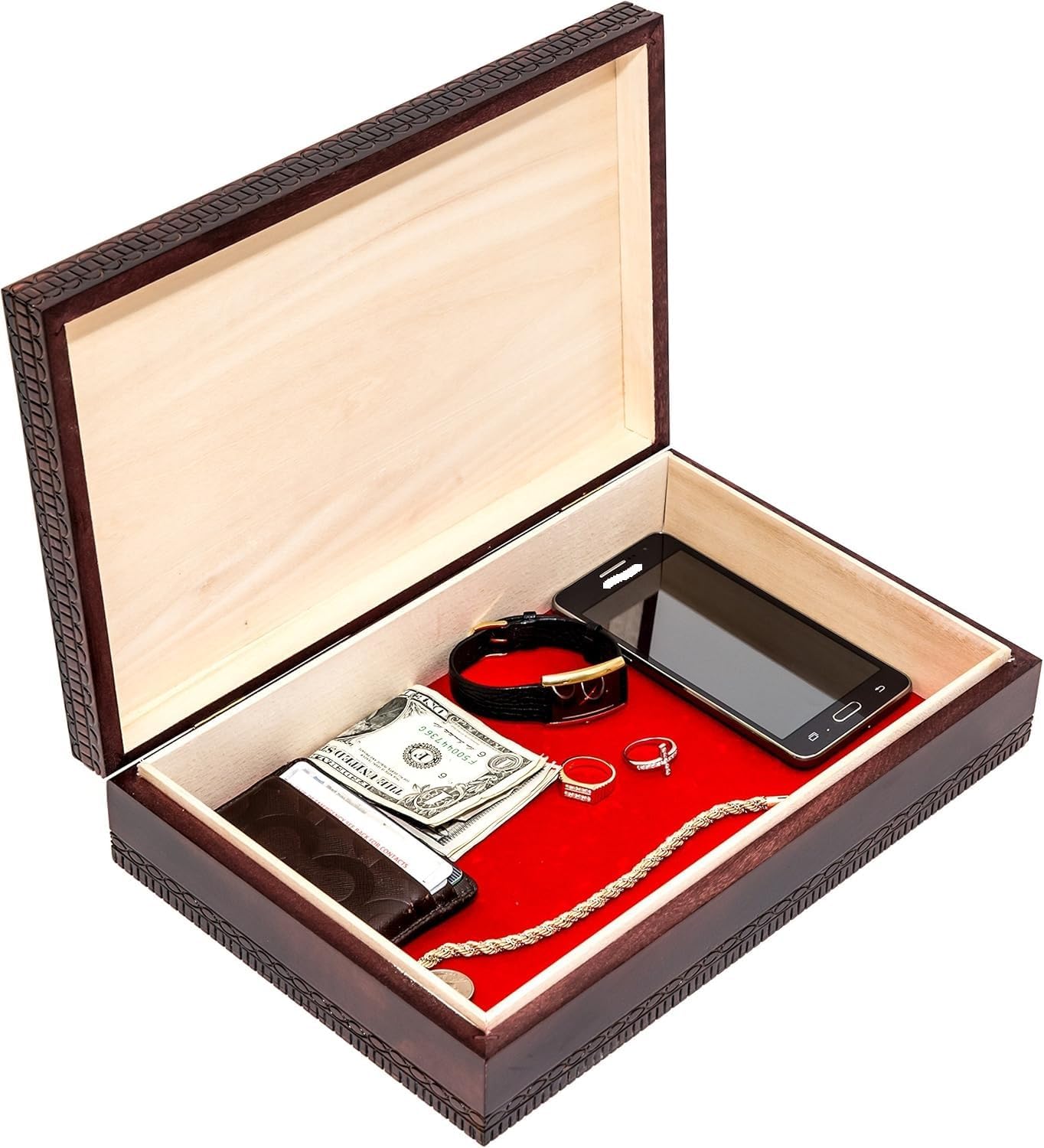 Bello's Map of The World Mens Valet Box image 2