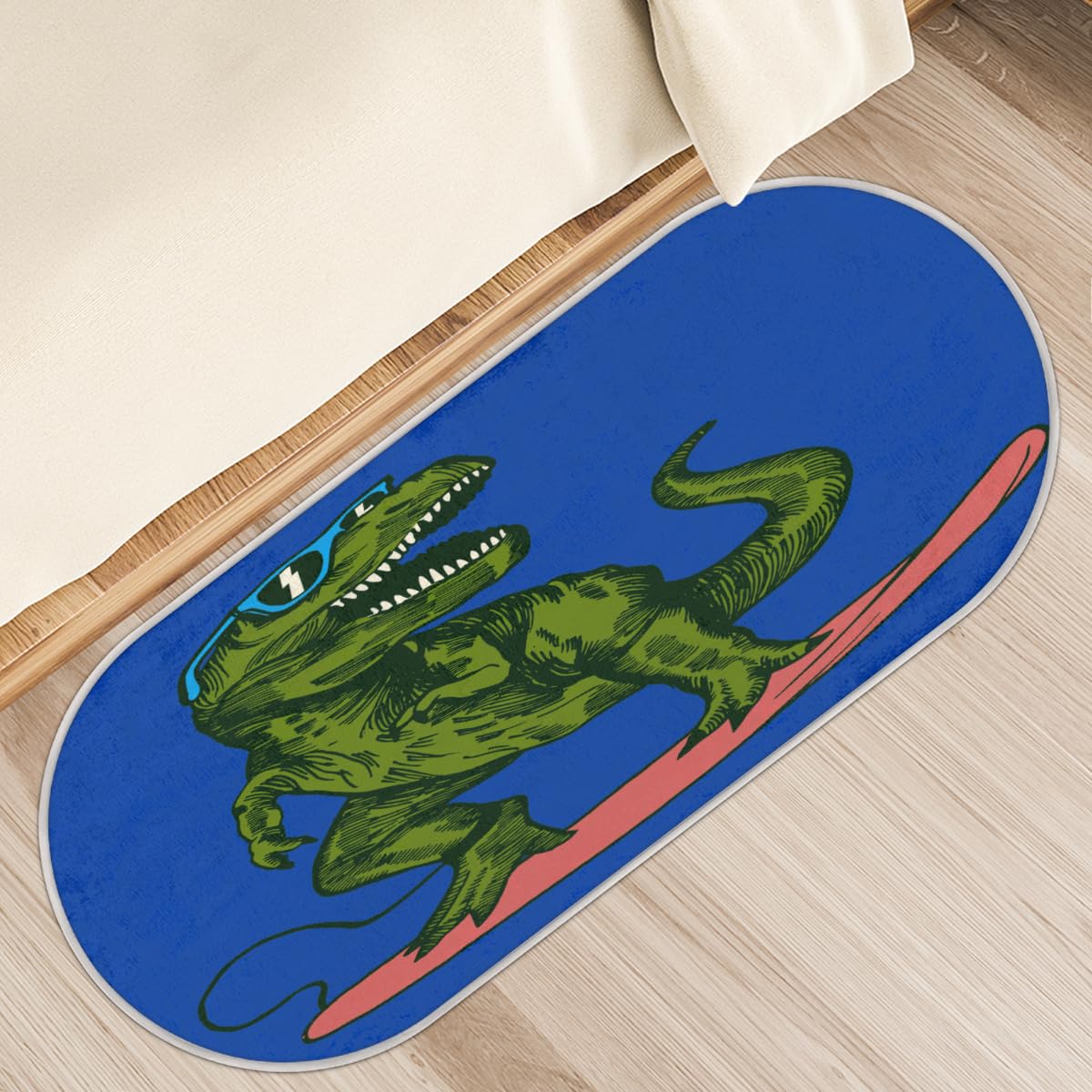 Tapis de chambre haut de gamme à poils longs TropicalLife