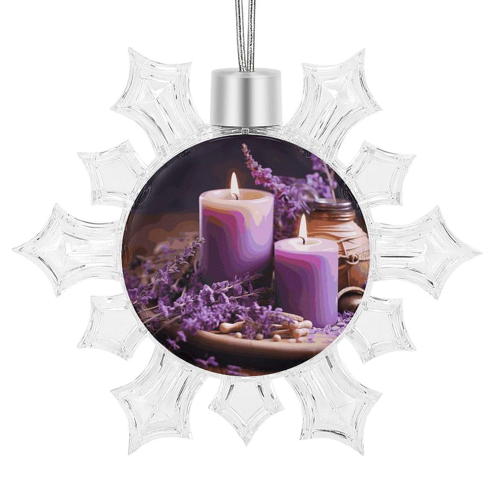 Décoration de Noël lavande pour illuminer vos tables de fête et mariages d'hiver chaleureux