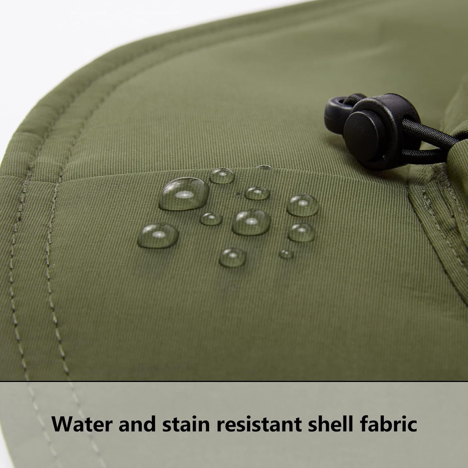 BASSDASH UPF 50+ Sun Fishing Hat Water Resistant with Detachable Neck Flap - Image 7