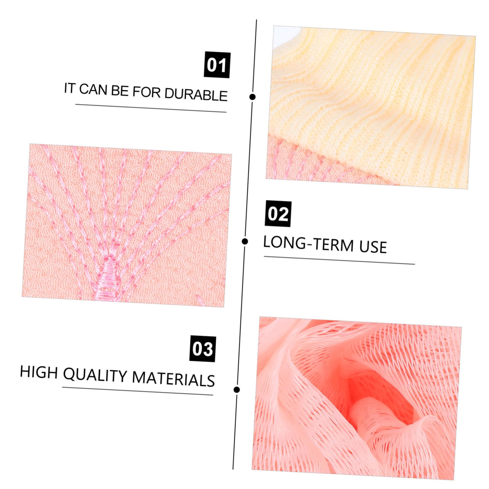 Beavorty 2juegos Guante Exfoliante De Baño Esponja y Tira Para Espalda Para Cuidado Corporal y Limpieza Profunda Para Uso y Baño Material y Seguro Para Piel