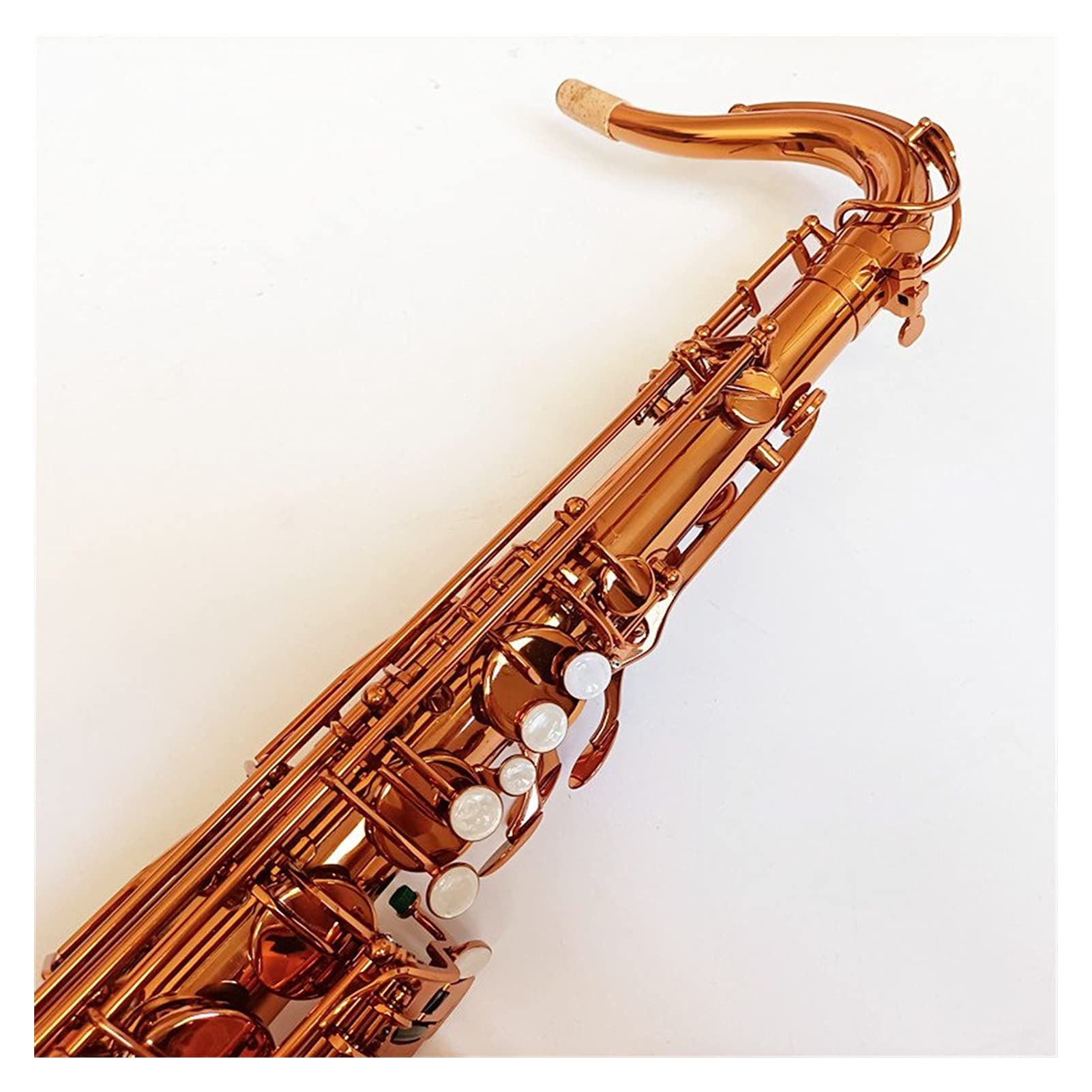 Strumenti di Sassofono Tenore Strumenti di Colore Simulazione di Rame in Rame in Ottone con Bocchino Sassofono Studenti