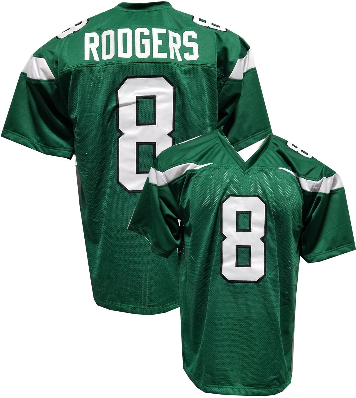 Generic Custom Stitched Rodgers Youth Green Jersey Size Youth Large