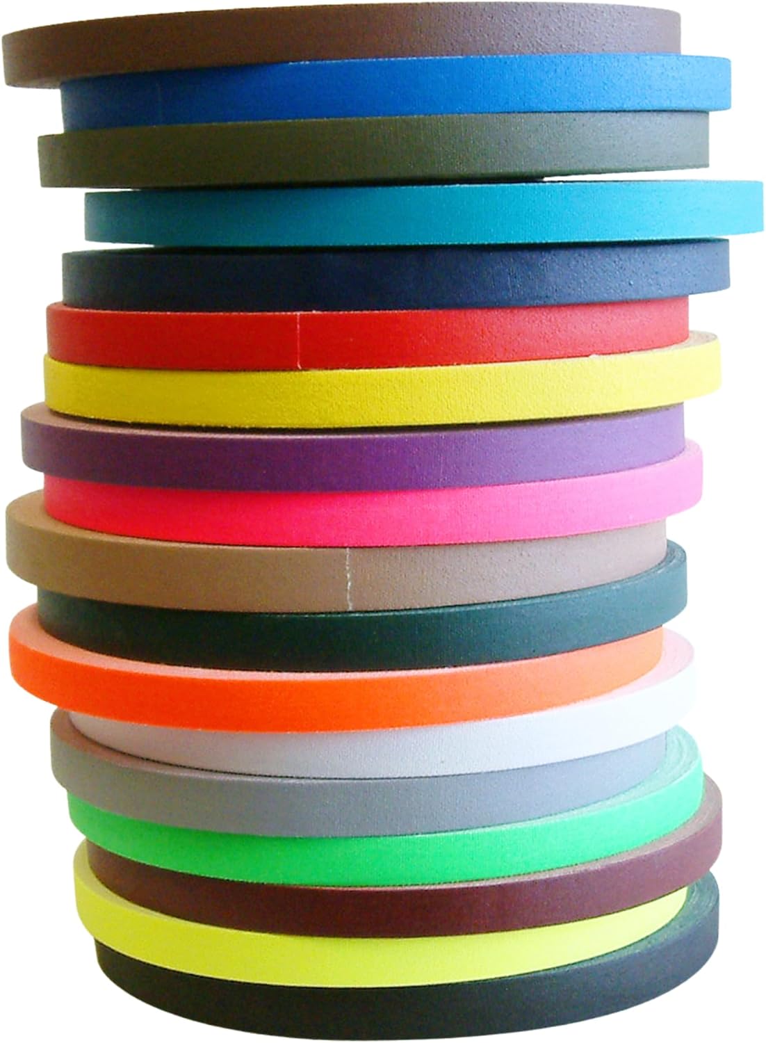 J.V. Converting JVCC Stage-Set Spike Tape, 1/2 in. x 55 yds. (Yellow)
