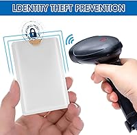 Vista 3 de Ouligay 10 fundas RFID para tarjetas de crédito con bloqueo RFID, fundas RFID para tarjetas de crédito, fundas RFID para tarjetas de crédito, fundas